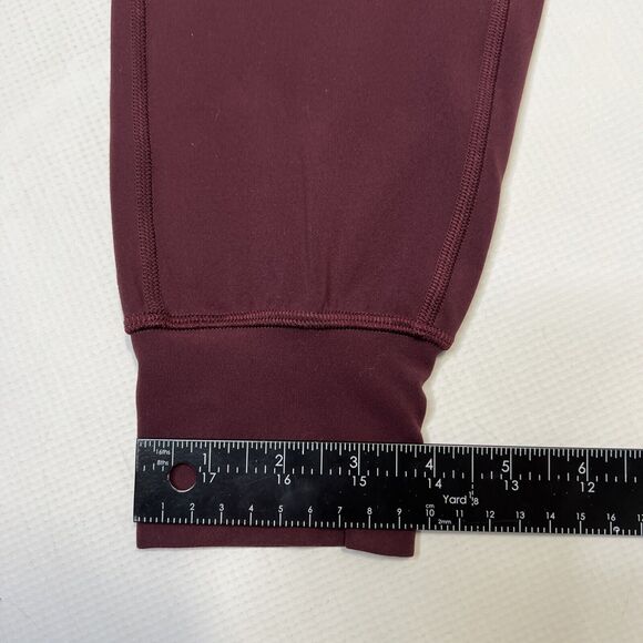 Lululemon Align High Rise Jogger Tights *Full Length 28" Size 2 Sold Out Garnet - Picture 10 of 16